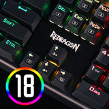 K580 VATA RGB LED Backlit Mechanical Gaming Keyboard