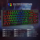 K582 SURARA RGB LED Mechanical Gaming Keyboard