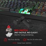 K582 SURARA RGB LED Mechanical Gaming Keyboard