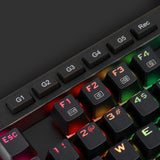 K580 VATA RGB LED Backlit Mechanical Gaming Keyboard