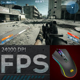 M711-FPS COBRA RGB Gaming Mouse