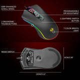 M711-FPS COBRA RGB Gaming Mouse